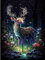 NAIMOER Hirsch Diamond Painting Erwachsene, 5D Hirsch Blumen Diamant Painting Bilder Erwachsene, DIY Diamond Painting Bilder Diamant Malerei Kinder Tiere Set für Home Dekor 30x40cm