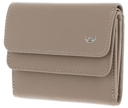 Golden Head Leder Geldbörse Madrid RFID Protect Überschlagbörse 1176 Taupe