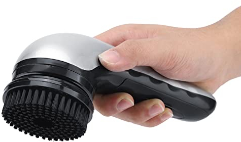 Cepillo Eléctrico con 5 Cepillos para Zapatos Pulidor de Zapatos Cepillo de Limpieza Kit Mini Pulidora Eléctrica Portátil para Zapatos Bolsos Sofá Cuidado de Cuero