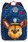 Kinderrucksack Paw Patrol Chase Jungen - Personalisiert mit Namen - Freizeitrucksack Kindergarten Kita mit 3D Plüschohren - 8L