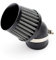 Luftfilter Sportluftfilter Anschlussdurchmesser 35mm 45° Biegung für Simson Moped Mofa