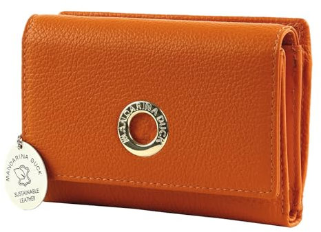 Mandarina Duck Damen Mellow Leather Wallet Reisezubehör-Brieftasche, marmorade