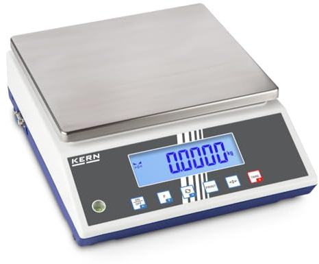 KERN Tischwaage FCB 30K-4, Wägebereich 30 kg, Ablesbarkeit 0,2 g