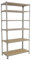 PROREGAL Schwerlastregal Giant MULI | HxBxT 250x100x30cm | 6 Fachböden | Fachlast 150kg | Verzinkt | Lagerregal Kellerregal Werkstattregal Metallregal Fachbodenregal Steckregal