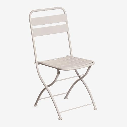 SKLUM Janti Klappbarer Gartenstuhl Braun Tapioca