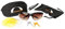 BLACK SUN Fahrradbrille Sportlesebrille: Bifokal, bester Wind- und Sonnenschutz, UV-400 (Schwarz, Dioptrie 2,0)