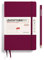 LEUCHTTURM1917 371022 Wochenplaner Paperback (B6+) 2025, Port Red, Englisch
