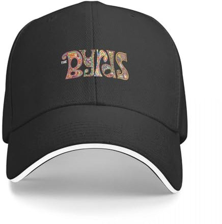 Gorra de béisbol Hombre The Byrds-no Vas a Ninguna Parte Gorra de béisbol Gorra de Pesca Hip Hop Sombreros para Hombre y Mujer