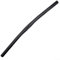 Manubrio piatto per mountain bike, 25,4 x 520 mm, in lega 6061, per bici pieghevoli Brompton, bici fisse, bici per bambini (nero))