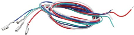 DEARMAMY 4 pezzi Cavetti Colorati Testina Giradischi in Rame per Collegamento Stabile Braccio Giradischi Phono Sostituzione Facile e Trasmissione Audio Chiara