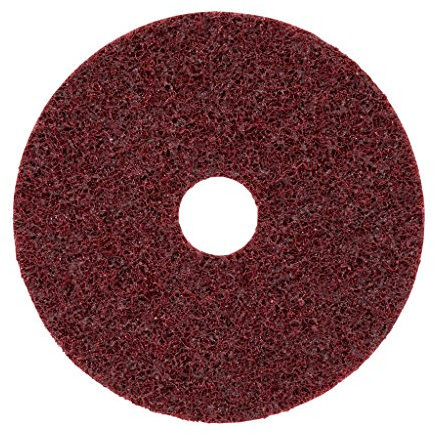 Scotch-Brite Vliesscheibe SC-DH mit Zentrierung, rot, 178 mm, 22 mm, A, medium, 20 Stück / Karton