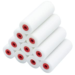 ProDec 10 Pack 4 High Density Foam Mini Paint Rollers | for Gloss and Satin Paints
