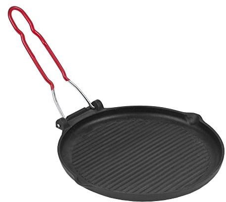 Invicta - 32710 - Grill Rond Fonte 23cm Noir