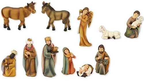 Krippenfiguren, 11-tlg. Set, für 8cm Figuren