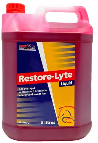 Equine Products Restore-Lyte. For The Rapid Replacement Of Energy And Sweat Loss. High In Vitamin C (5 Litre)