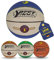BEST SPORTING Mini Basketball Adventure I Basketball Größe 1 I Kleiner Ball in blau/Creme I Kinder Basketball mit 160 g I Basketball klein I Basketball Mini I Kleiner Basketball