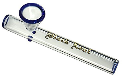 Black Leaf Shabong Borosilikat Glaspfeife Shotgun Kawumm (100mm)