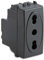 MODO PRESA 2P+T 10/16A BIPASSO GRIGIO ( MASTER cod. 31159 )