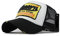 Trucker Mesh Baseballcap Western New York Distressed Snapback Vintage Used Look Retro Sommer Oldschool Kappe Mütze Cap Schirmmütze Basecap (Schwarz)