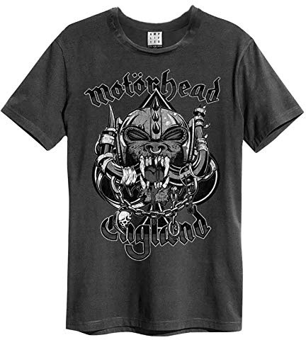 Motörhead Amplified Collection - Snaggletooth Männer T-Shirt Charcoal Band-Merch, Bands