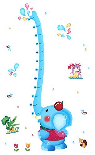 Room Cartoon Elefant Wandsticker, Wandsticker
