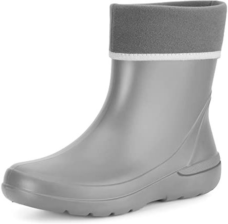 Ladeheid Stivali Imbottiti Donna in Spuma Eva LA-CA-08 (Grigio, 38 EU)