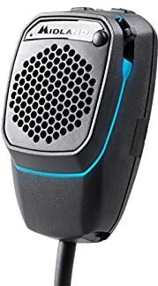 Midland - Kit Vivavoce Bluetooth per Radio CB 6 Pin Hands Free, Microfono Preamplificato con DSP, Bottone PTT, Bluetooth LE - Compatibile 88, Alan 48/78 Pro e M-20, App CB Talk