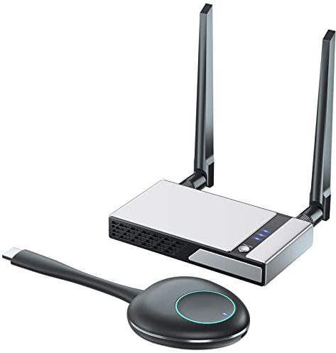 SEMZHENG 1080P Kabelloser HDMI Sender und Empfänger Bis zu 30 m, Wireless HDMI Transmitter and Receiver für HDMI Signale von PC, DVD, Tablet, STB, TV-Stick zur Anzeige auf Dem HDMI Bildschirm