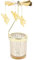 Engel Rotierender Teelichthalter, Gold Teelicht Karussell Glas Teelichthalter Schmetterling Drehbare Kerzenständer Hirsch Teelichtkarussel Metall Schneeman Schneeflocke Kerzenständer, Höhe17.5cm