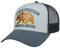 Stetson JBS-Bear Trucker Cap - Baseballcap mit Baumwolle - Basecap mit Markenstickerei - Snapback Cap mit Mesh-Einsatz - Schirmmütze Winter/Sommer - Truckercap - One Size blau One Size