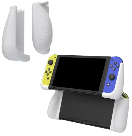 IFYOO SGSX1 Ergonomic Grip for Switch Joycon Controller, Grip Case for Joy Con - White