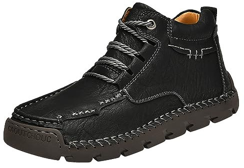 Stivali In Pelle Uomo Imbottiti Stivaletti Uomo Neve Antiscivolo Stivali Moto Custom Uomo Stivali Neri Tacco A Spillo Stivali Pioggia Uomo 40 Stivali Alti Senza Tacco Morbidi