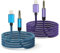 iPhone Aux Kabel für Auto 2Pack, 3.5mm Klinke auf Lightning Adapter Kabel, Nylon Apple zu Aux Adapter HiFi Audiokabel für iPhone 14 Pro Max/14/13/12/11/Pro/SE/XS/XR/X, für Auto/Kopfhörer/Lautsprecher