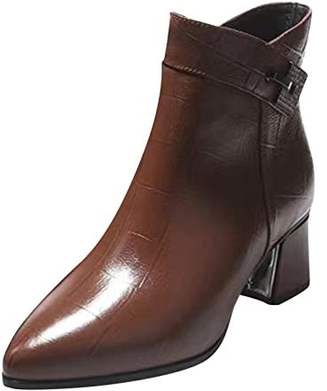 Regali Natale economici Stivali Marroni Donna Stivali Donna Alti Fino al Ginocchio di Jeans Stivali da Donna Stivali Pioggia Donna Bassi Stivali Bianchi Stivaletti Alti Neri