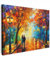 MuchoWow© Wandbilder 80x60 cm Schlafzimmer Home Deko Wohnung Bild Wohnzimmer Fotoleinwand Wand Bilder Leinwand Wall Decor Ehepaar - Liebe - Wald - Kunst