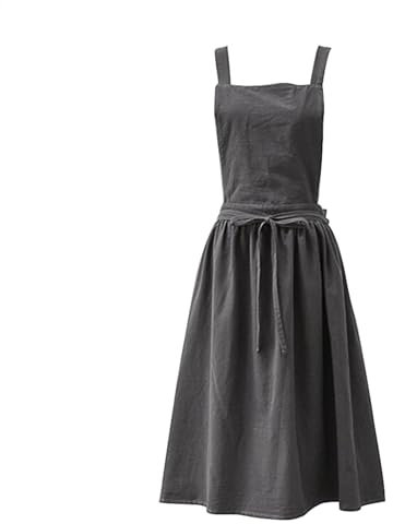 DISHWASHER COAT - Kitchen Apron - Waterproof Dishwasher Apron | Protective Bib Washing Dishes Apron Work Kitchen Apron Water Resistant Cleaning Apron Scrubbing Kitchen Dishes, Charcoal Grey, Consulte