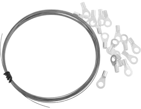 Alipis Round Electric Heating Wire: 5m Replacement Heat Wire Sealer with Connector High Temp Cutting Strip - Manual Sealing Machine Accessories for Efficient Versatile Food Packaging