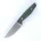 JEABROTHER Couteau à lame fixe en acier avec fourreau kydex 14c28n, EDC Outdoor Camping Survival Hunting fruit Knife (Sharp stone washing)