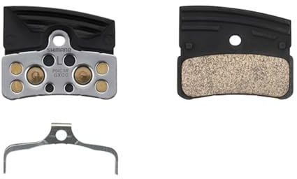 Shimano IBPP04CMFA BP-P04C-MF - Metall-Beläge mit Flosse kompatibel mit BR-M9220
