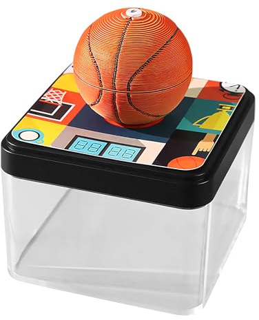 Kalender mit Seiten zum Abreißen | 3D-Kalender 2026 Basketball mit abreißbaren Seiten | Organisation Büro Dekoration Party Weihnachten Haus Büro Kühlschrank