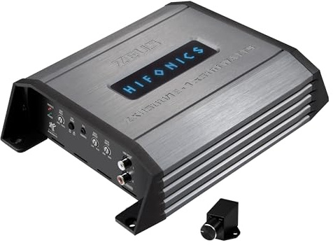 HiFonics ZXR500/1E - 1-Kanal CLASS D Premium Digital Compact Verstärker mit 500 Watt RMS | ZEUS EXPANSION SERIE