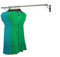 The Shopfitting Shop 1000mm (100cm) Long Wall Mounted Clothes Rail Chrome Garment Hanging Rack Kit