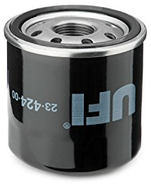 UFI Filters, Filtro Olio 23.424.00, Filtro Olio per Ricambio, Adatto a Moto, Applicabile su Diversi Modelli Aixam, Bobcat, RCM, Renault e Renault E