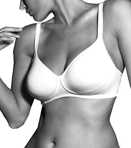 GIOS Reggiseno Senza ferreto Coppa B - Art. Cannella (2 IT, Bianco)