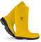 Stivali di Sicurezza di Alta qualità, Uomini, con Tappo in Acciaio e Suola di Sicurezza, Gomma, Soletta incl per Piedi Caldi e asciutti, Cuscinetto & Industria, Giallo, EU 42