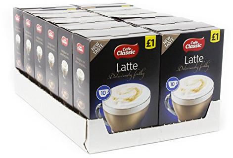 Café Classic Instant Latte 10 sachets 140g (Case of 12 Boxes / 120 sachets)