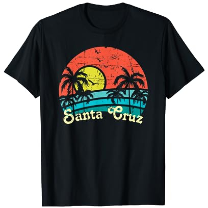 70s 80s Sunset CA Santa Cruz T-Shirt