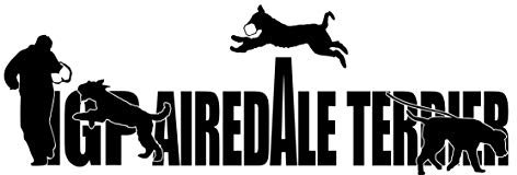 siviwonder Auto Aufkleber IGP ST Schrift Airedale Terrier Autoaufkleber K9 Hundeanhänger ehemals IPO Hundesport Hundemotiv schwarz