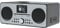 AZATOM Trinity DAB/DAB+ CD player - FM Radio - Bluetooth - Stereo Speaker System - Clock - USB charger - USB player - Premium Sound (Black) (Renewed)