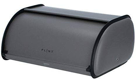 Plint Brotkasten Brotbox Retro almost black schiefergrau